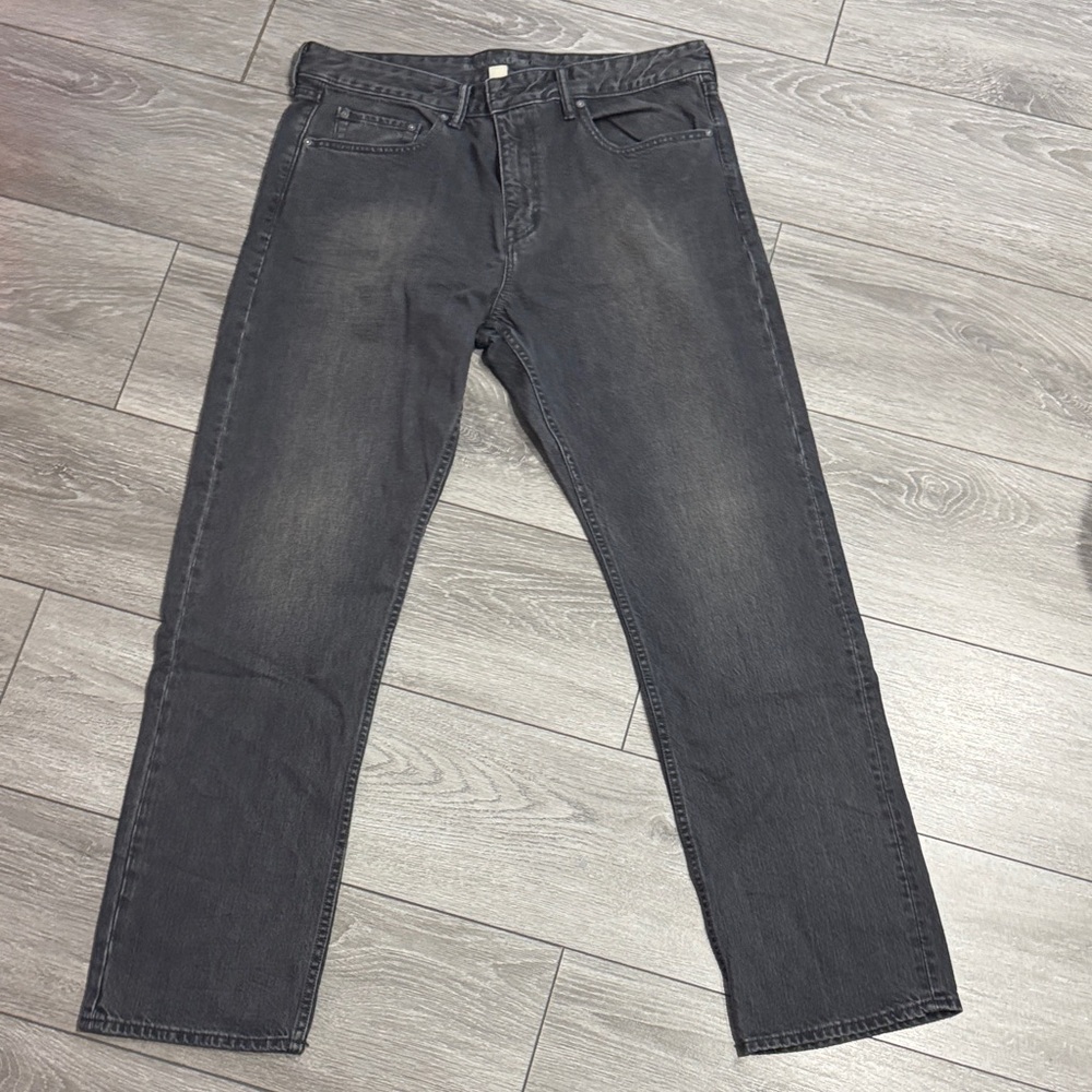 Banana Republic Men's Dark Gray Slim Jeans 36x32